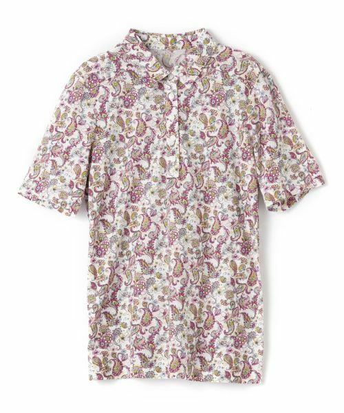 Leilian PLUS HOUSE / レリアンプラスハウス ポロシャツ | ペイズリー柄カットソー【Leilian WHITE LABEL】 | 詳細23