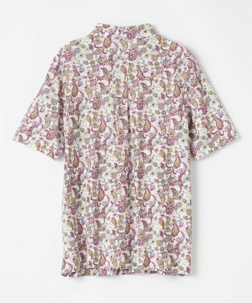 Leilian PLUS HOUSE / レリアンプラスハウス ポロシャツ | ペイズリー柄カットソー【Leilian WHITE LABEL】 | 詳細24