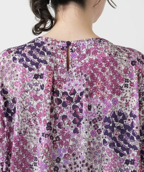 Leilian PLUS HOUSE / レリアンプラスハウス カットソー | プリントタックカットソー【Leilian WHITE LABEL】 | 詳細11