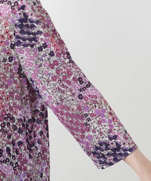 Leilian PLUS HOUSE / レリアンプラスハウス カットソー | プリントタックカットソー【Leilian WHITE LABEL】 | 詳細12