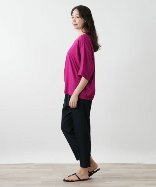 Leilian PLUS HOUSE / レリアンプラスハウス カットソー | ドルマンスリーブカットソー【Leilian WHITE LABEL】 | 詳細5