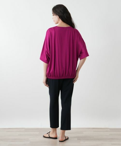 Leilian PLUS HOUSE / レリアンプラスハウス カットソー | ドルマンスリーブカットソー【Leilian WHITE LABEL】 | 詳細6