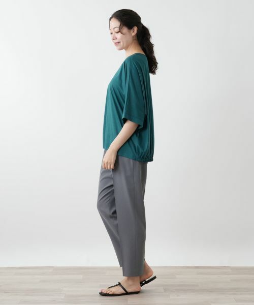 Leilian PLUS HOUSE / レリアンプラスハウス カットソー | ドルマンスリーブカットソー【Leilian WHITE LABEL】 | 詳細8