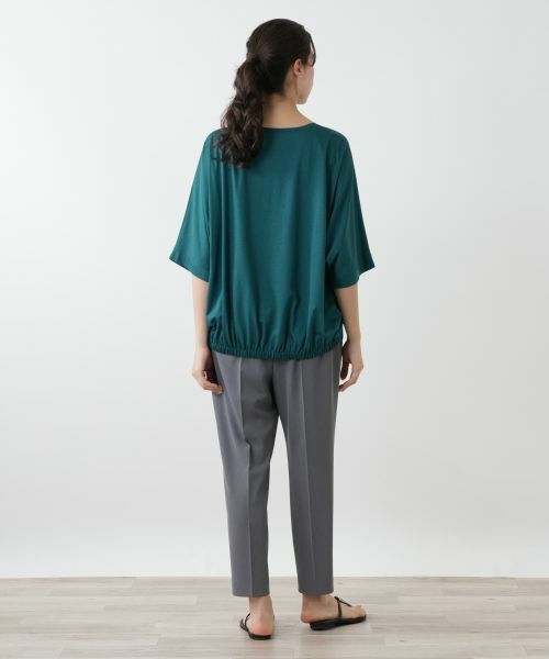 Leilian PLUS HOUSE / レリアンプラスハウス カットソー | ドルマンスリーブカットソー【Leilian WHITE LABEL】 | 詳細9