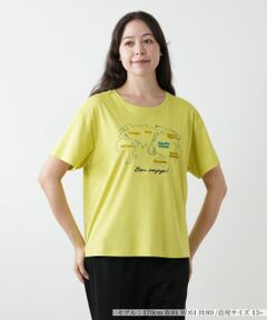 Leilian PLUS HOUSE / レリアンプラスハウス Tシャツ | 刺繍Tシャツ【Leilian WHITE LABEL】