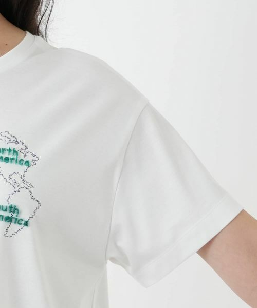 Leilian PLUS HOUSE / レリアンプラスハウス Tシャツ | 刺繍Tシャツ【Leilian WHITE LABEL】 | 詳細15