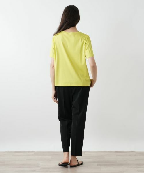 Leilian PLUS HOUSE / レリアンプラスハウス Tシャツ | 刺繍Tシャツ【Leilian WHITE LABEL】 | 詳細6