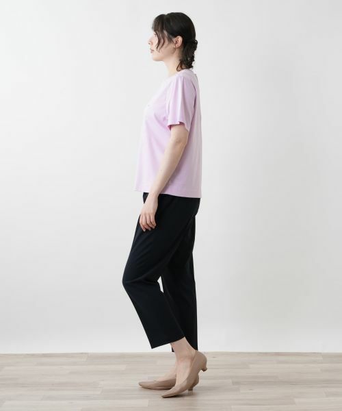 Leilian PLUS HOUSE / レリアンプラスハウス Tシャツ | ビジューTシャツ【Leilian WHITE LABEL】 | 詳細12