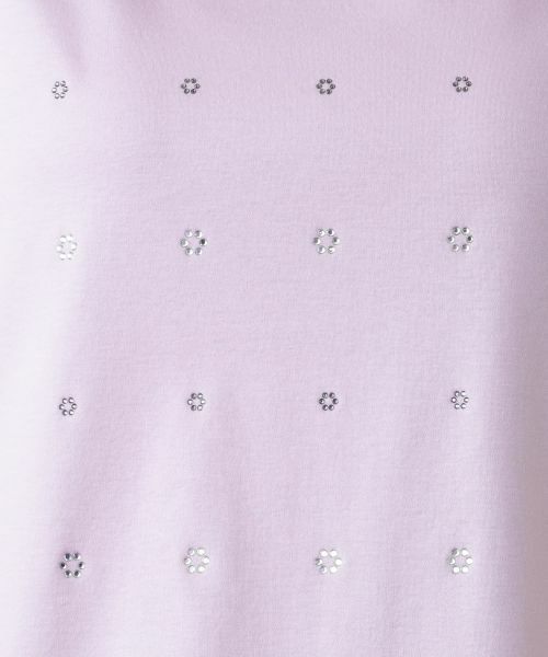 Leilian PLUS HOUSE / レリアンプラスハウス Tシャツ | ビジューTシャツ【Leilian WHITE LABEL】 | 詳細21