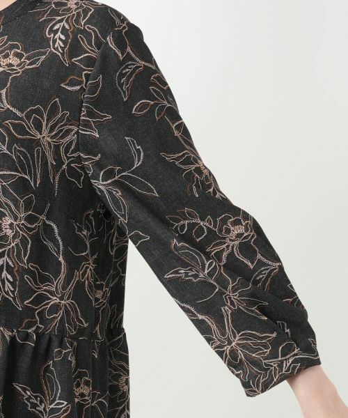 Leilian PLUS HOUSE / レリアンプラスハウス シャツ・ブラウス | ボタニカル柄ブラウス【Leilian WHITE LABEL】 | 詳細12