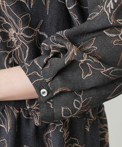 Leilian PLUS HOUSE / レリアンプラスハウス シャツ・ブラウス | ボタニカル柄ブラウス【Leilian WHITE LABEL】 | 詳細16