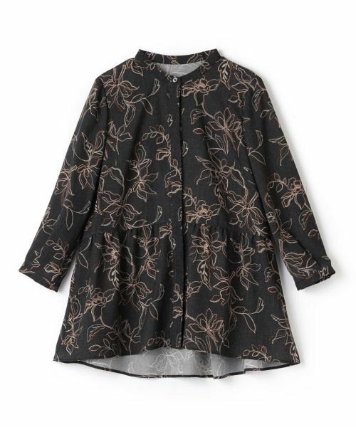 Leilian PLUS HOUSE / レリアンプラスハウス シャツ・ブラウス | ボタニカル柄ブラウス【Leilian WHITE LABEL】 | 詳細18