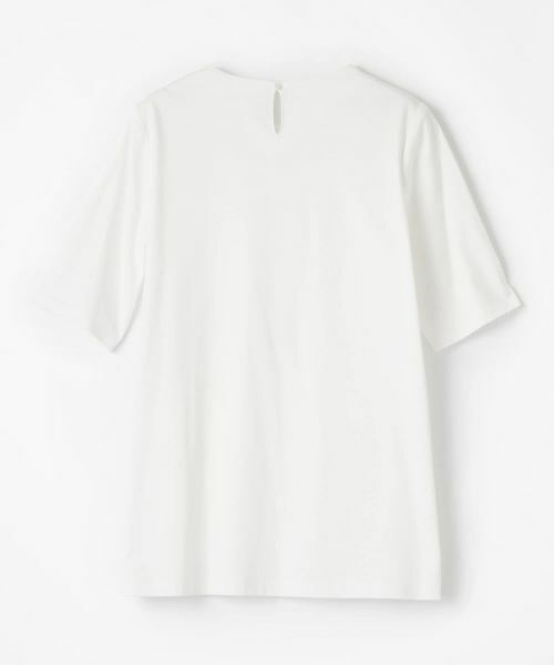 Leilian PLUS HOUSE / レリアンプラスハウス カットソー | 刺繍クルーネックカットソー【Leilian WHITE LABEL】 | 詳細18