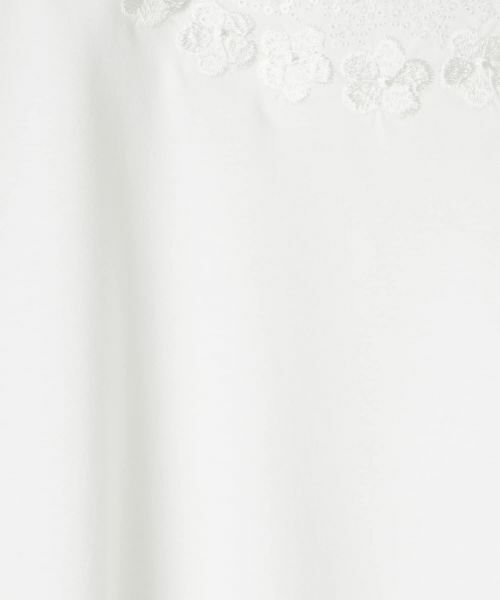 Leilian PLUS HOUSE / レリアンプラスハウス カットソー | 刺繍クルーネックカットソー【Leilian WHITE LABEL】 | 詳細20