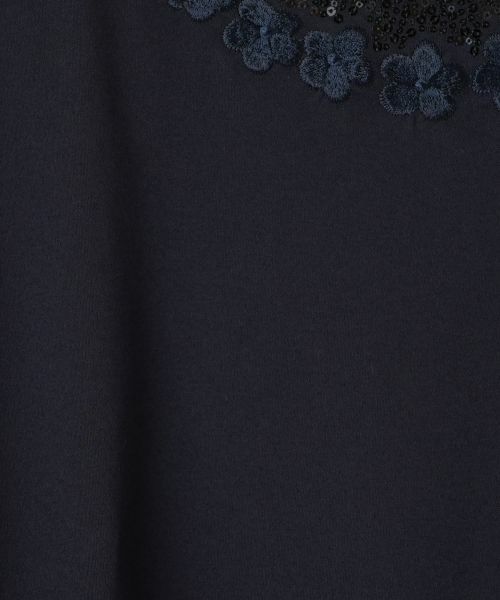 Leilian PLUS HOUSE / レリアンプラスハウス カットソー | 刺繍クルーネックカットソー【Leilian WHITE LABEL】 | 詳細21