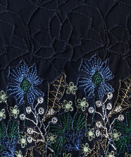 Leilian PLUS HOUSE / レリアンプラスハウス カットソー | 刺繍シアーカットソー【Leilian WHITE LABEL】 | 詳細11