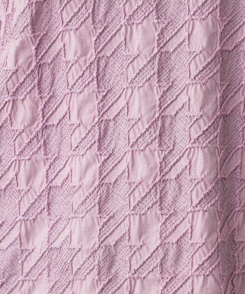 Leilian PLUS HOUSE / レリアンプラスハウス カットソー | 千鳥格子柄カットソー【Leilian WHITE LABEL】 | 詳細14