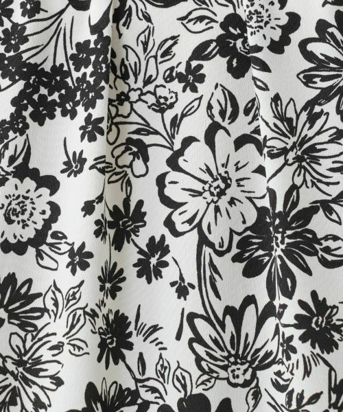 Leilian PLUS HOUSE / レリアンプラスハウス シャツ・ブラウス | フラワープリントブラウス【Leilian WHITE LABEL】 | 詳細15