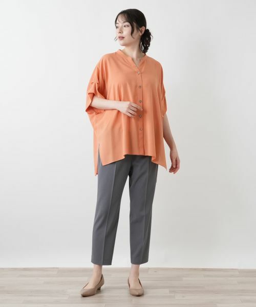 Leilian PLUS HOUSE / レリアンプラスハウス シャツ・ブラウス | ボリュームブラウス【Leilian WHITE LABEL】 | 詳細1