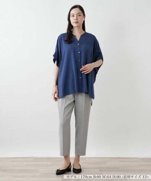 Leilian PLUS HOUSE / レリアンプラスハウス シャツ・ブラウス | ボリュームブラウス【Leilian WHITE LABEL】 | 詳細4