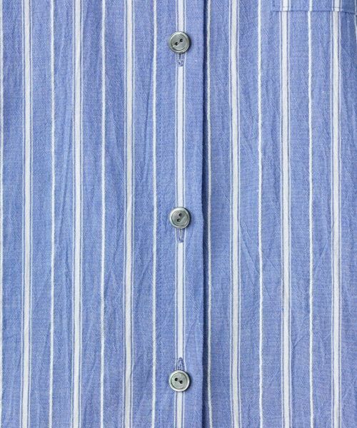 Leilian PLUS HOUSE / レリアンプラスハウス シャツ・ブラウス | ストライプ七分袖ブラウス【Leilian WHITE LABEL】 | 詳細16