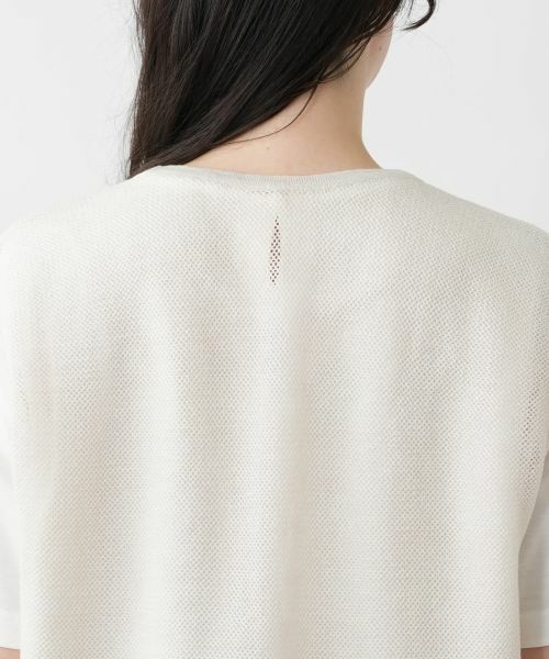 Leilian PLUS HOUSE / レリアンプラスハウス テーラードジャケット | カラーブロックニットベスト【Leilian WHITE LABEL】 | 詳細11