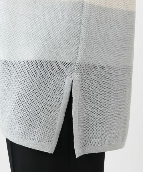 Leilian PLUS HOUSE / レリアンプラスハウス テーラードジャケット | カラーブロックニットベスト【Leilian WHITE LABEL】 | 詳細14