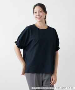 Leilian PLUS HOUSE / レリアンプラスハウス シャツ・ブラウス | 【店舗人気】ボリュームスリーブブラウス【Leilian WHITE LABEL】