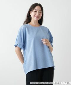 Leilian PLUS HOUSE / レリアンプラスハウス シャツ・ブラウス | 【店舗人気】ボリュームスリーブブラウス【Leilian WHITE LABEL】