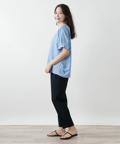 Leilian PLUS HOUSE / レリアンプラスハウス シャツ・ブラウス | 【店舗人気】ボリュームスリーブブラウス【Leilian WHITE LABEL】 | 詳細5