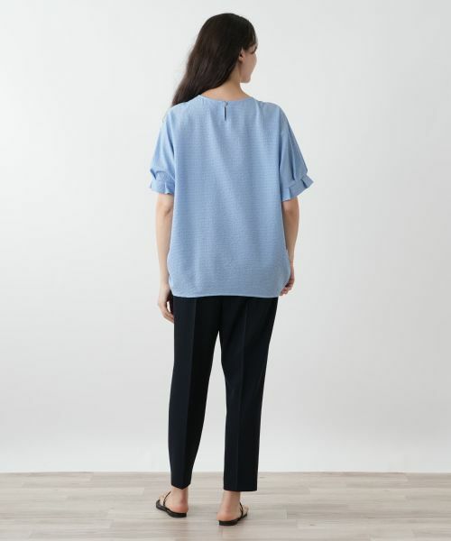 Leilian PLUS HOUSE / レリアンプラスハウス シャツ・ブラウス | 【店舗人気】ボリュームスリーブブラウス【Leilian WHITE LABEL】 | 詳細6