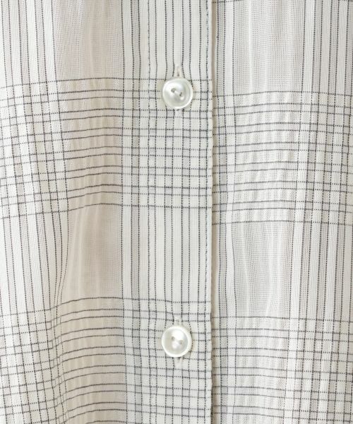 Leilian PLUS HOUSE / レリアンプラスハウス シャツ・ブラウス | チェックブラウス【Leilian WHITE LABEL】 | 詳細16