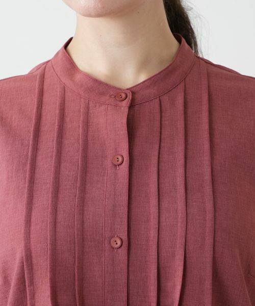 Leilian PLUS HOUSE / レリアンプラスハウス シャツ・ブラウス | ピンタックブラウス【Leilian WHITE LABEL】 | 詳細10