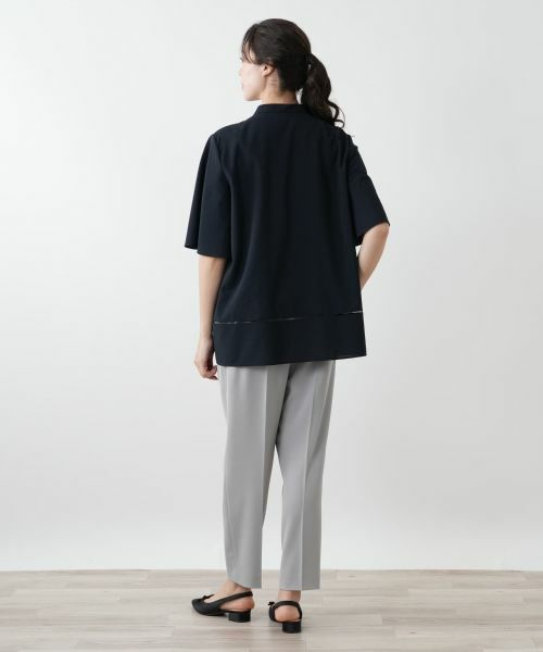 Leilian PLUS HOUSE / レリアンプラスハウス シャツ・ブラウス | ピンタックブラウス【Leilian WHITE LABEL】 | 詳細3