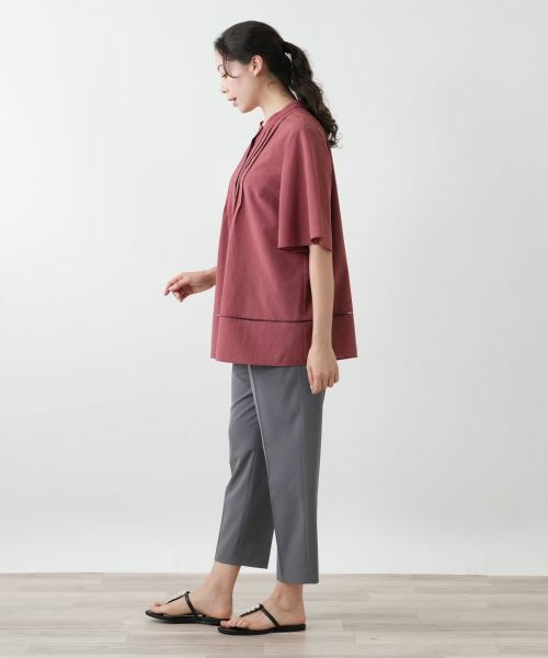 Leilian PLUS HOUSE / レリアンプラスハウス シャツ・ブラウス | ピンタックブラウス【Leilian WHITE LABEL】 | 詳細5