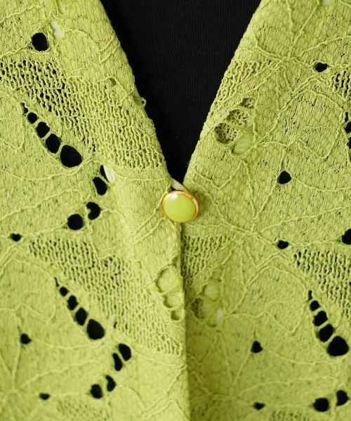 Leilian PLUS HOUSE / レリアンプラスハウス テーラードジャケット | レースベスト【Leilian WHITE LABEL】 | 詳細14