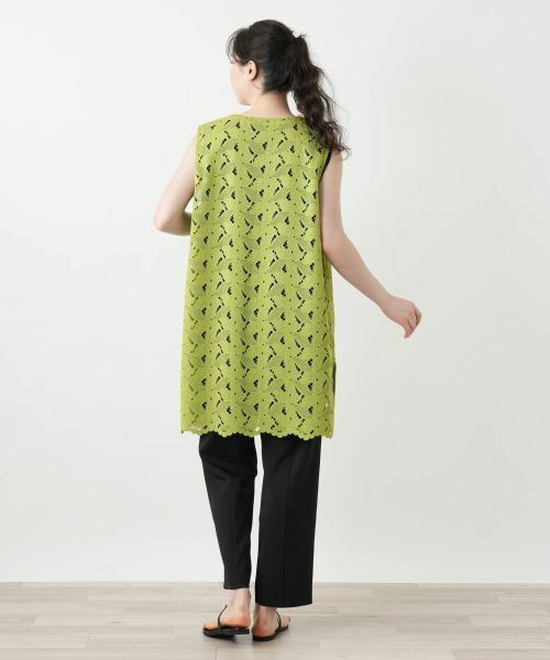 Leilian PLUS HOUSE / レリアンプラスハウス テーラードジャケット | レースベスト【Leilian WHITE LABEL】 | 詳細6