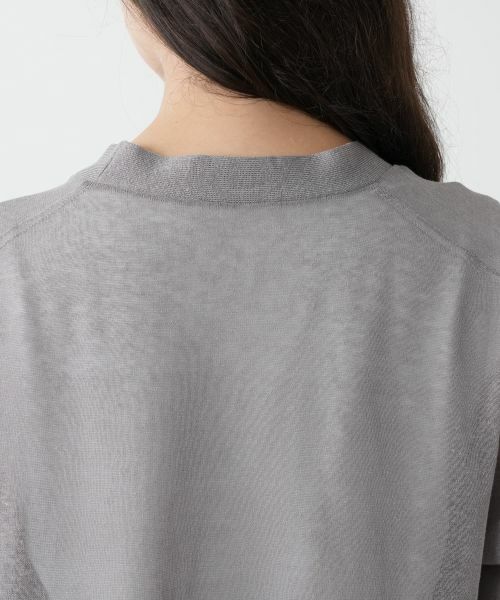 Leilian PLUS HOUSE / レリアンプラスハウス カーディガン・ボレロ | 七分袖ニットカーディガン【Leilian WHITE LABEL】 | 詳細11