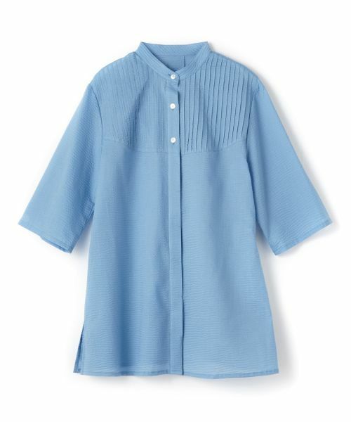 Leilian PLUS HOUSE / レリアンプラスハウス シャツ・ブラウス | バンドカラーブラウス【Leilian WHITE LABEL】 | 詳細19