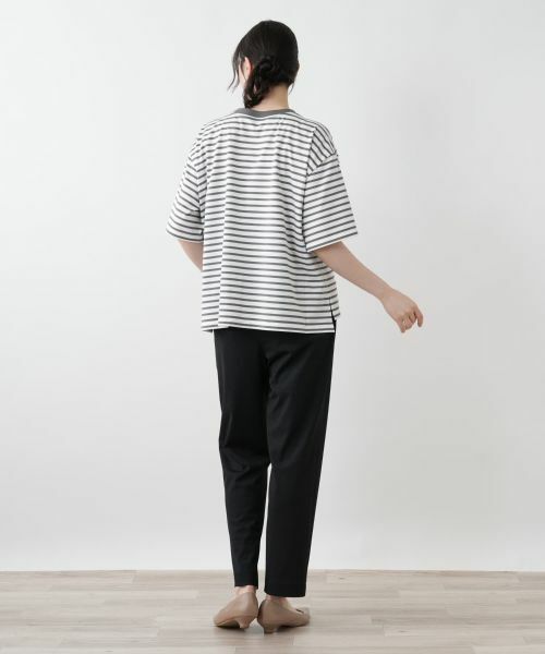 Leilian PLUS HOUSE / レリアンプラスハウス Tシャツ | ボーダーカットソー【Leilian WHITE LABEL】 | 詳細6