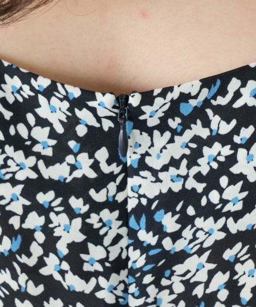 Leilian PLUS HOUSE / レリアンプラスハウス ドレス | 【店舗人気】プリントVネックワンピース【Leilian WHITE LABEL】 | 詳細15