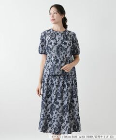 Leilian PLUS HOUSE / レリアンプラスハウス セットアップ | 【店舗人気】ブラウススカートスーツ【Leilian WHITE LABEL】