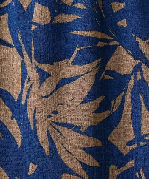 Leilian PLUS HOUSE / レリアンプラスハウス ミニ・ひざ丈スカート | リーフ柄フレアスカート【Leilian WHITE LABEL】 | 詳細13