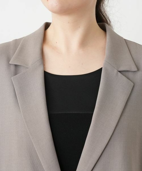 Leilian PLUS HOUSE / レリアンプラスハウス テーラードジャケット | ドロップショルダージャケット【Leilian WHITE LABEL】 | 詳細10