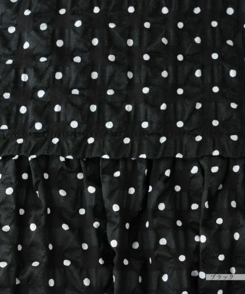 Leilian PLUS HOUSE / レリアンプラスハウス シャツ・ブラウス | ドットギャザーブラウス【Leilian WHITE LABEL】 | 詳細14