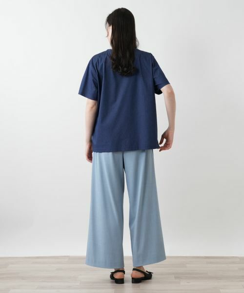 Leilian PLUS HOUSE / レリアンプラスハウス Tシャツ | リボンクルーネックカットソー【Leilian WHITE LABEL】 | 詳細3