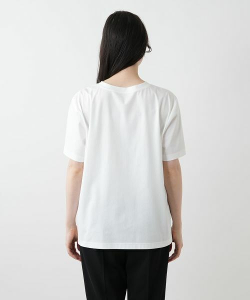 Leilian PLUS HOUSE / レリアンプラスハウス Tシャツ | リボンクルーネックカットソー【Leilian WHITE LABEL】 | 詳細9