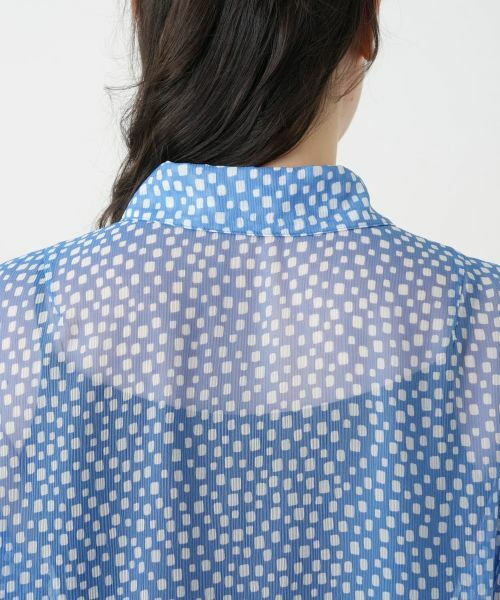 Leilian PLUS HOUSE / レリアンプラスハウス シャツ・ブラウス | プリントブラウス【Leilian WHITE LABEL】 | 詳細11