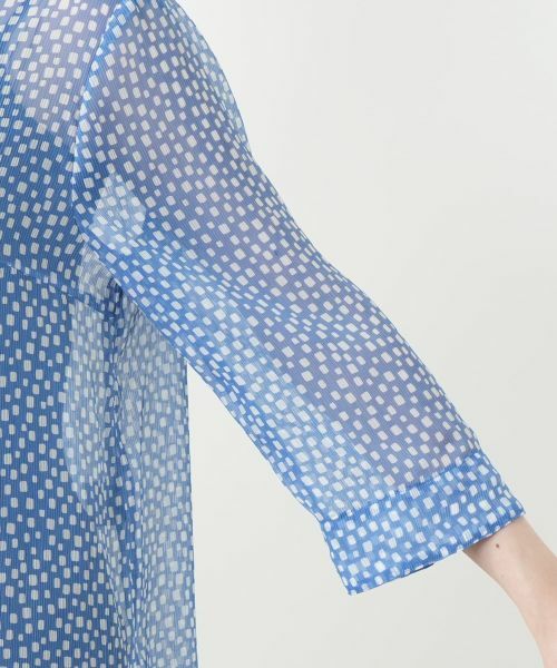 Leilian PLUS HOUSE / レリアンプラスハウス シャツ・ブラウス | プリントブラウス【Leilian WHITE LABEL】 | 詳細12