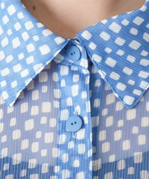 Leilian PLUS HOUSE / レリアンプラスハウス シャツ・ブラウス | プリントブラウス【Leilian WHITE LABEL】 | 詳細14